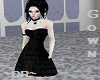 [Dark] Black Futura Gown