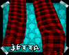 Red Plaid Rave Boots