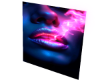 MK Neon Lips WallPic
