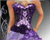 Glitzy Purple Gown