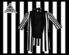 [ZM] Noir Stripes Coat