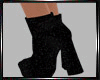 E* Black Sparkle Boots