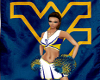 WVU Cheerleading outfit