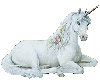 sticker moving unicorn