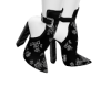 KDW B&W Rose Boots cpl