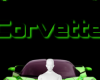 Hot green Corvette bg