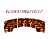 flame circular couch