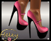 black-pink shoes