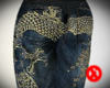 dragon flare jeans.
