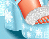 Snowflake Heels Blue