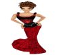 Red Romance Corset Dress