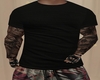 [S] Black Tee/Tatt