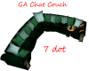 GA Chat Couch green