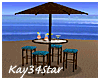 Summer Beach Bar Table