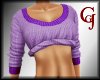 Roll-Up Sweater Violet P