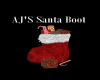 AJ'S Santa Boot