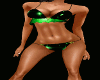 {LA} Toxic green bikini