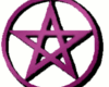 Pentacle Sticker Purple