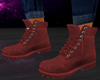 Ladies Red Boots