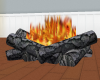 Red Oak Animated Fire
