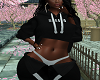 black hoodie