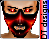 red black firedemon mask