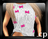 *cp*Sweater w/Pink Bows