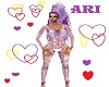 light purple lace+