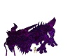 Purple annimated dragon