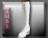 GoGo Boots in white