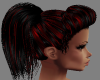 Red/Black 50's Ponytail