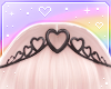🌙 Princess Tiara Blk