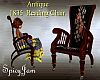 Antq 1835 Chair BlkRose