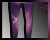 Purple animated pant