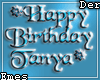 Happy Bday Tanya Banner