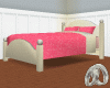 pink glitter bed
