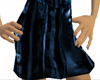 Blue Pvc Skirt