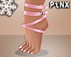 P!! Sexy Belt Feet Pink