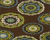 brwn modern rug