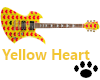 Yellow Heart Guitar