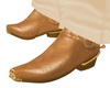 Tan/Gold Boots M
