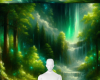 Green forest bg