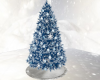 Blue Silver Xmas Tree