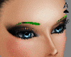 (A)Green Eyebrows