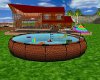 garden family pool