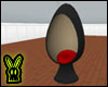 Retro Egg Chair Black