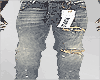 blue Ⓟurple jeans