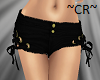 ~CR~Black Tied Shorts