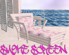 {SL} Pink Flowerd Chaise
