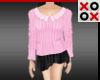 Pink Sweater & Skirt